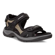 ECCO® Offroad Nubuck vandringssandal dam - Svart - Main