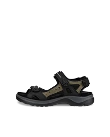 Ženski pohodniški sandal iz nubuka ECCO® Offroad - črna - O