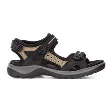 ECCO® Offroad ženske sandale od nubuka za planinarenje - Crno - Outside