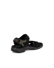 Men's ECCO® Offroad Nubuck Hiking Sandal - Black - B