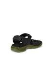 Moški pohodniški sandal iz nubuka ECCO® Offroad - črna - B