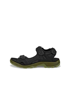 Męskie nubukowe sandały outdoor ECCO® Offroad - Czarny - O