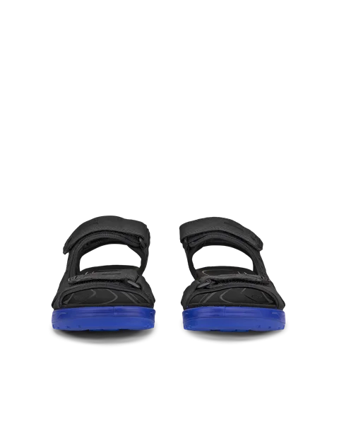 ECCO® Offroad Herren Trekkingsandale aus Nubukleder - Schwarz - Front_Pair