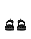 ECCO® Offroad ženske sandale od nubuka za planinarenje - Crno - Front_Pair