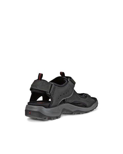 ECCO® Offroad Herren Trekkingsandale aus Nubukleder - Schwarz - B