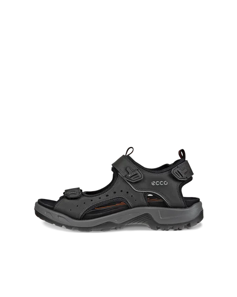 ECCO® Offroad Herren Trekkingsandale aus Nubukleder - Schwarz - O