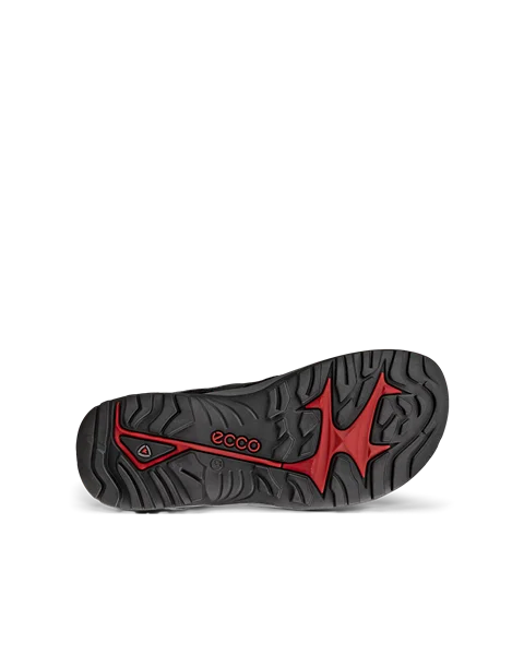 ECCO® Offroad Herren Trekkingsandale aus Nubukleder - Schwarz - S