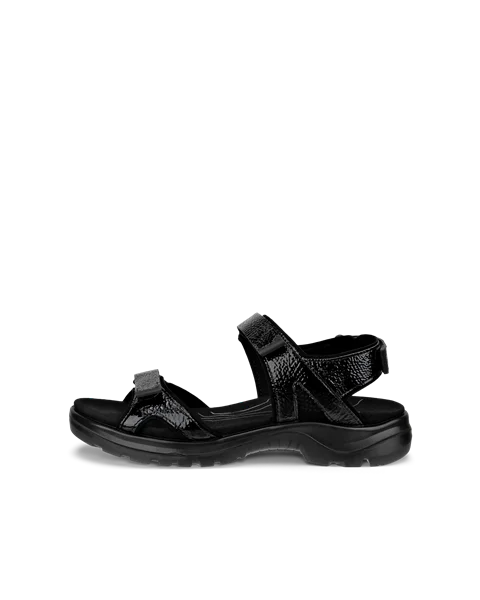 Dámské kožené outdoorové sandály ECCO® Offroad - Černá - O