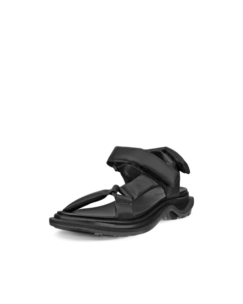 Women's ECCO® Offroad Leather Walking Sandal - Black - M