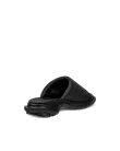 Damskie skórzane sandały outdoor ECCO® Offroad - Czarny - B
