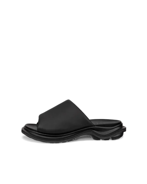 Women's ECCO® Offroad Leather Walking Sandal - Black - O