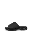 Women's ECCO® Offroad Leather Walking Sandal - Black - O