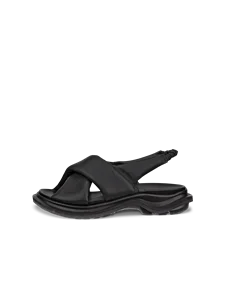 Naisten ECCO® Offroad sandaali nahkaaa - Musta - O