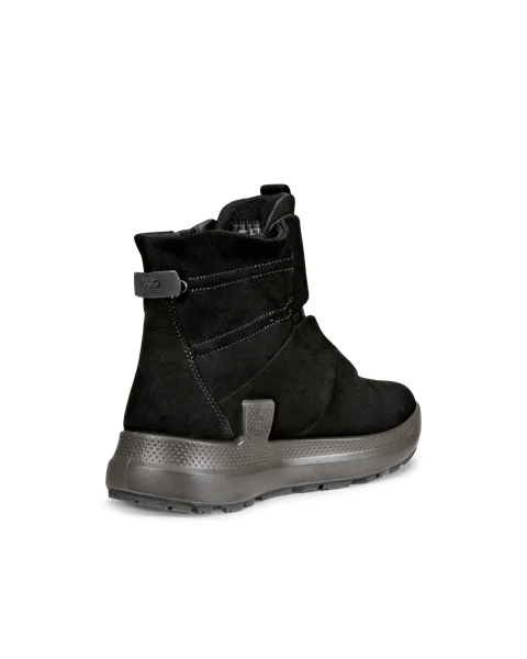 Damskie nubukowe buty outdoor za kostkę Gore-Tex ECCO® Solice - Czarny - B