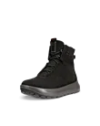Damskie nubukowe buty outdoor za kostkę Gore-Tex ECCO® Solice - Czarny - M