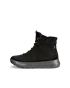 Damskie nubukowe buty outdoor za kostkę Gore-Tex ECCO® Solice - Czarny - O
