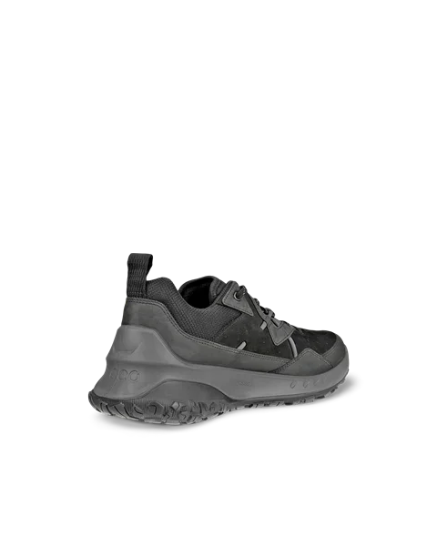 Men's ECCO® ULT-TRN Low Nubuck Hiking Shoe - Black - B