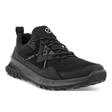 Men's ECCO® ULT-TRN Low Nubuck Hiking Shoe - Black - Main