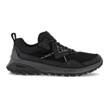 Men's ECCO® ULT-TRN Low Nubuck Hiking Shoe - Black - Outside