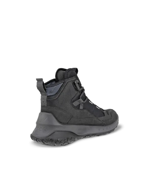 ECCO® ULT-TRN Mid muške vodootporne cipele za planinarenje od nubuka - Crno - B