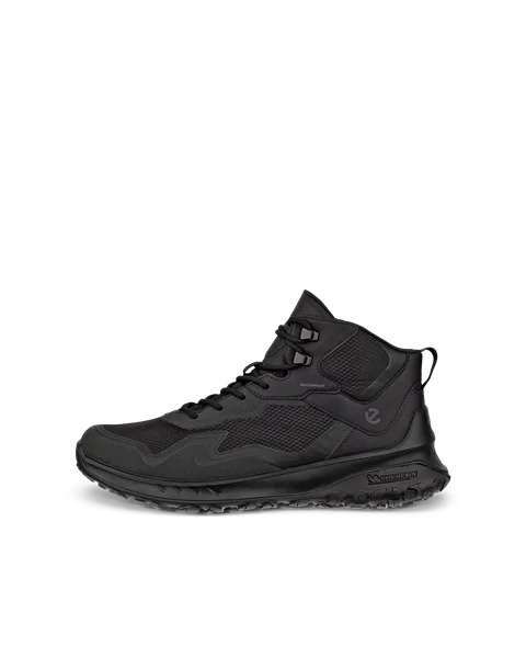 Męskie wodoodporne buty outdoor za kostkę ECCO® ULT-TRN - Czarny - O