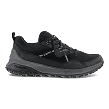 Women's ECCO® ULT-TRN Low Nubuck Hiking Shoe - Black - Outside