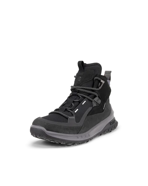 ECCO® ULT-TRN Mid chaussure de randonnée imperméable en nubuck pour femme - Noir - M