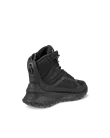 Damskie nubukowe wodoodporne buty trekkingowe ECCO® ULT-TRN - Czarny - B