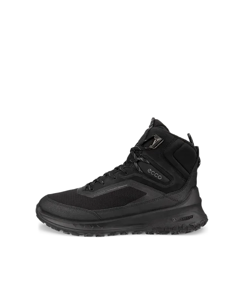 Women's ECCO® ULT-TRN Nubuck Waterproof Hiking Boot - Black - O