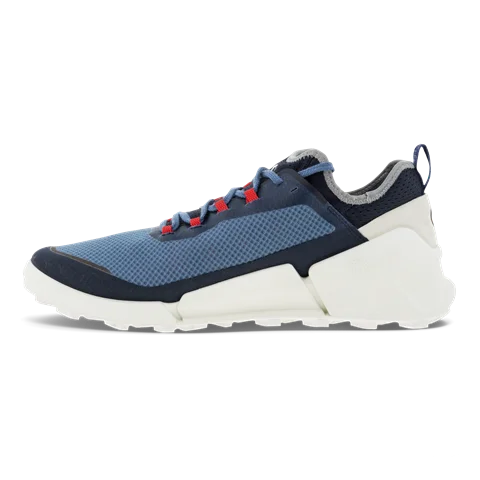 Men's ECCO® Biom 2.1 X Country Textile Trail Running Shoe - Blue - Inside