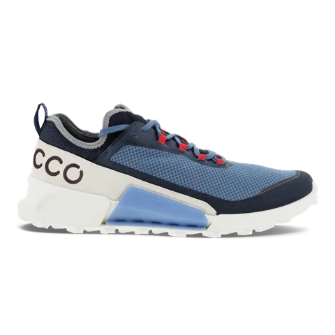 ECCO® Biom 2.1 X Country Heren trailrunning schoen van textiel - Blauw - Outside