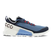 ECCO® Biom 2.1 X Country chaussures de course trail en toile pour homme - Bleu - Outside