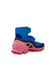 Ženski visoki usnjeni ležerni čevlji ECCO® Biom C-Trail - modra - B