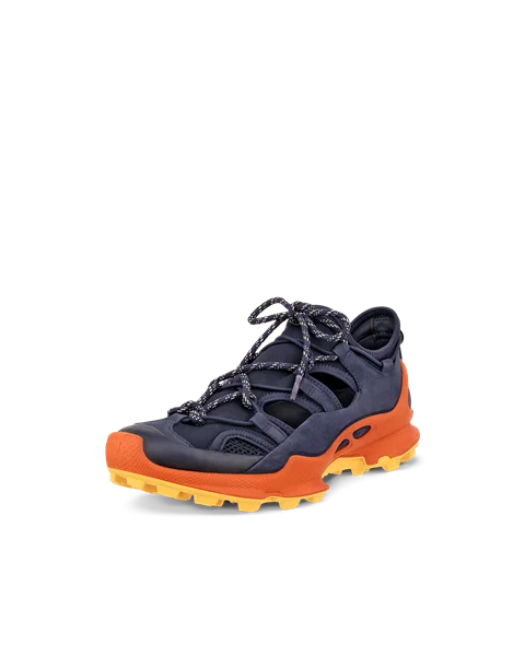 Dámské outdoorové nubukové tenisky ECCO® BIOM C-Trail - Modrá - M