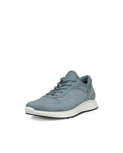 ECCO® Exostride Herren Outdoor-Schuhe aus Nubukleder - Blau - M
