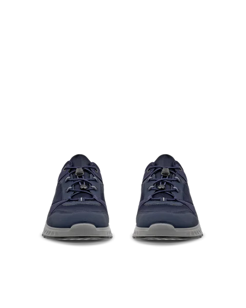 ECCO® Exostride herre friluftssko Gore-Tex - Blå - Front_Pair