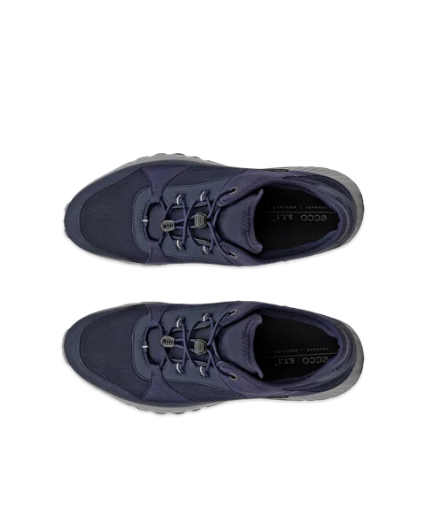 ECCO® Exostride herre friluftssko Gore-Tex - Blå - Top_Left_Pair