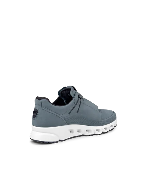 ECCO® Multi-Vent chaussures en nubuck Gore-Tex pour homme - Bleu - B