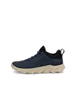 ECCO® Mx Heren nubuck sneaker - Marineblauw - O