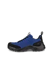 Men's ECCO® Offroad Nubuck Waterproof Hiking Trainer - Blue - O