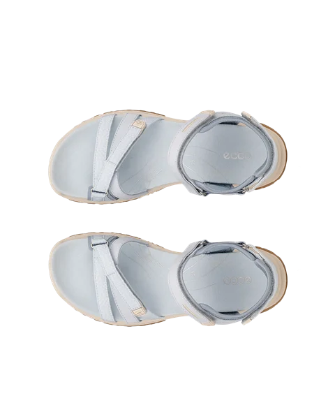 ECCO® Offroad Roam sandaler i nubuck med to remme til damer - Blå - Top_Left_Pair