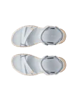 ECCO® Offroad Roam sandaler i nubuck med to remme til damer - Blå - Top_Left_Pair