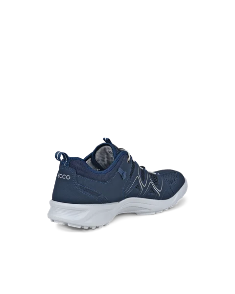 ECCO® Terracruise LT chaussures en cuir de plein air pour homme - Bleu marine - B