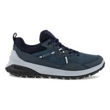 Women's ECCO® ULT-TRN Low Nubuck Hiking Shoe - Blue - Outside