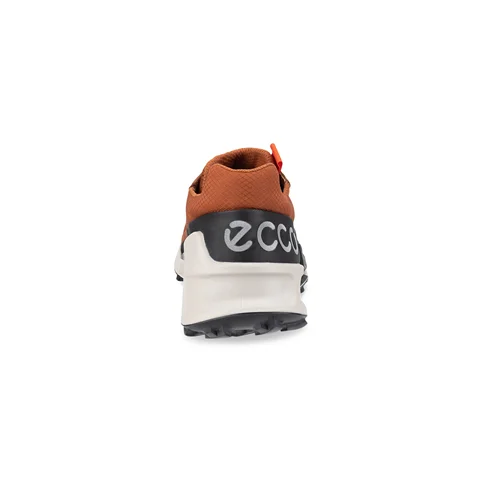 Men's ECCO® Biom 2.1 X Country Textile Gore-Tex Trail Running Shoe - Orange - Heel