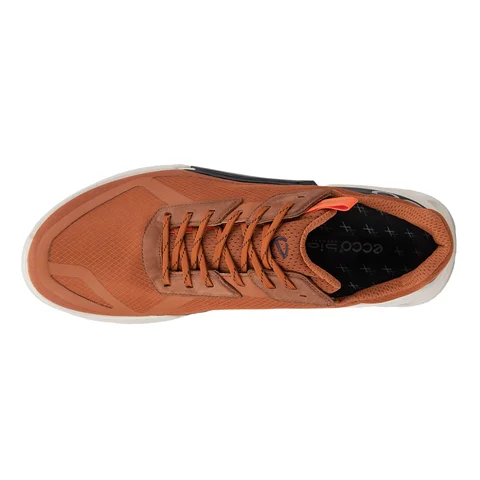 Men's ECCO® Biom 2.1 X Country Textile Gore-Tex Trail Running Shoe - Orange - Top