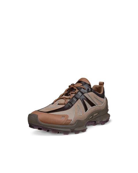 ECCO® BIOM C-Trail outdoor sneakers i læder til herrer - Brun - M