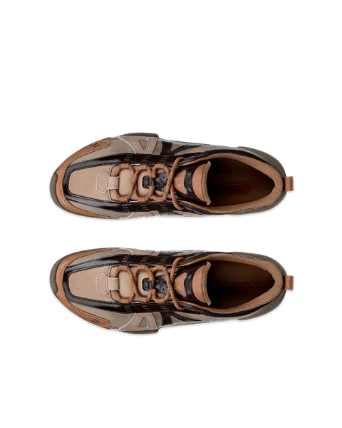 Dámské outdoorové kožené tenisky ECCO® BIOM C-Trail - Hnědá  - Top_Left_Pair