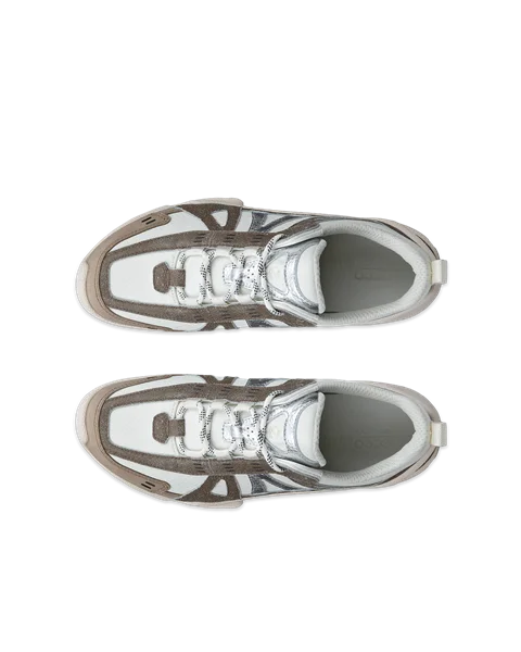ECCO® BIOM C-Trail dame friluftssko tur semsket skinn - brun - Top_Left_Pair