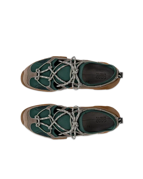 Ténis caminhada camurça mulher ECCO® BIOM C-Trail - Castanho - Top_Left_Pair